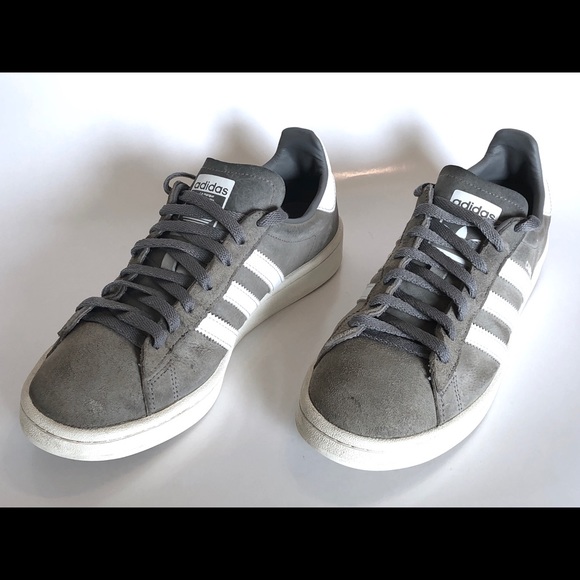 adidas campus grey suede